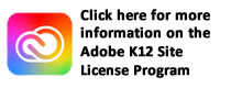 More information on Adobe K12 Site License Program
