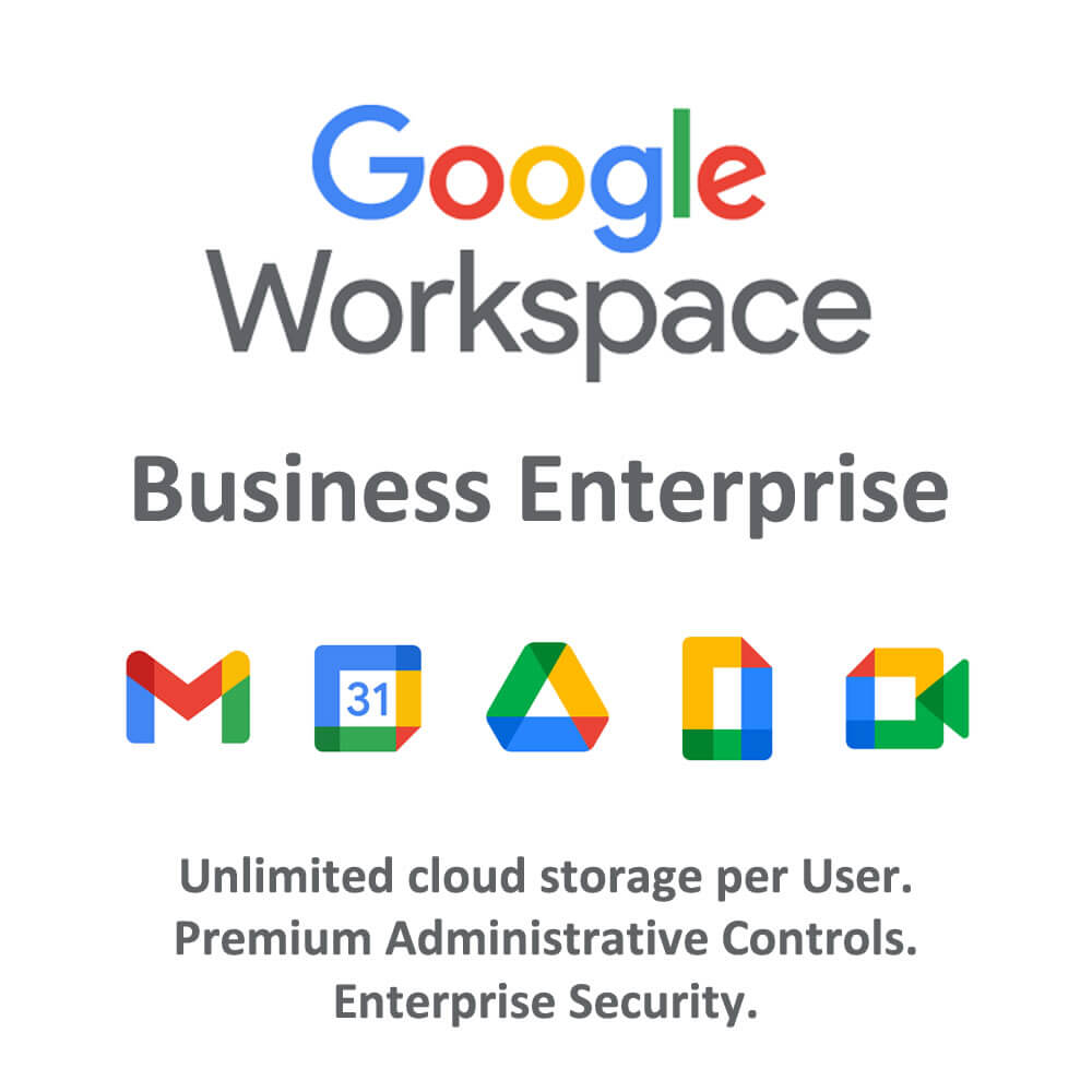 goggle workspace Google Workspace Business Enterprise Standard Annual Subscription License