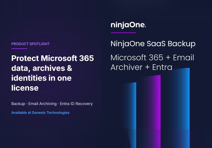 Why the NinjaOne SaaS Backup + Email Archiver + Entra Bundle Is a Game-Changer