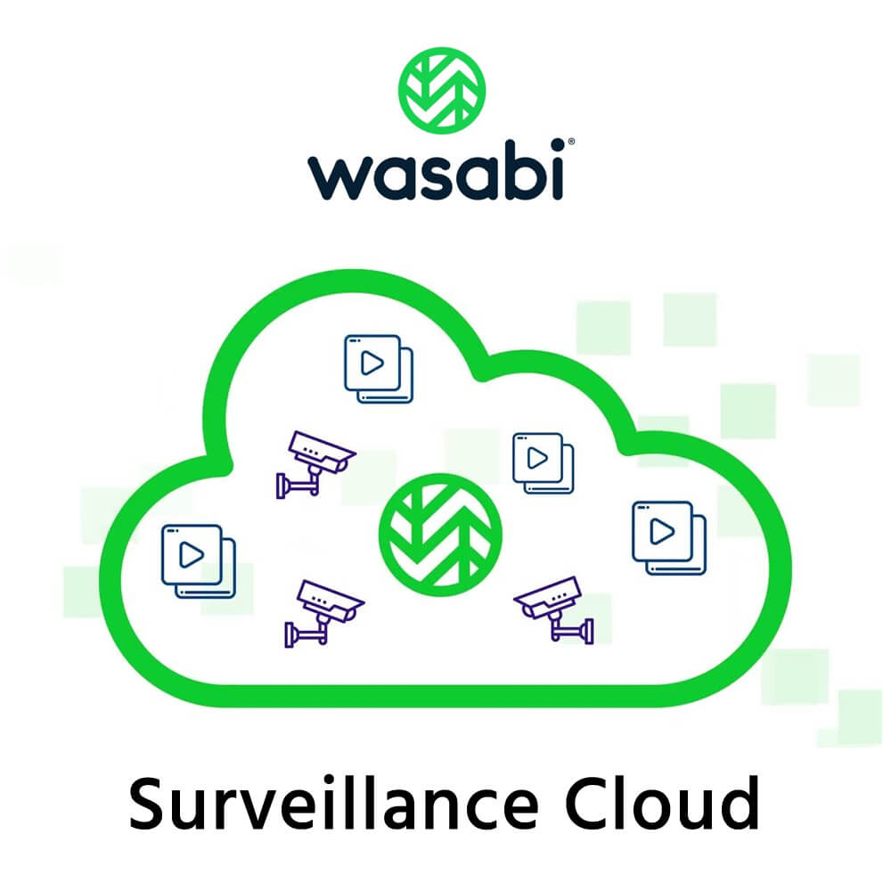 Wasabi Surveillance Cloud Storage 2-Year Subscription (Per TB)