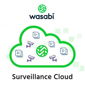 Wasabi Surveillance Cloud Storage 2-Year Subscription (Per TB)