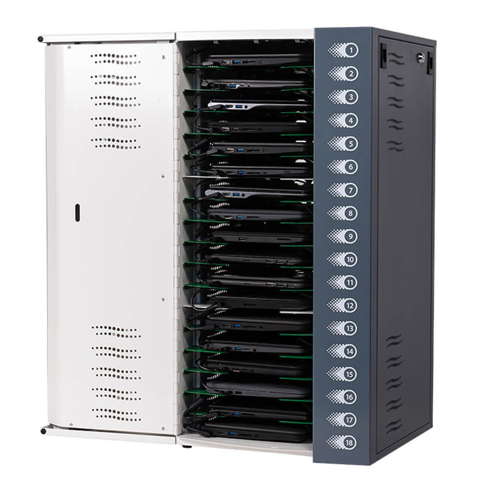 LockNCharge Putnam 18-C Prewired USB-C 65W Tower Charging Station