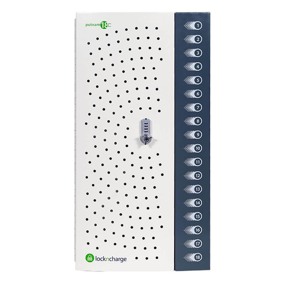 LockNCharge Putnam 18-C Prewired USB-C 65W Tower Charging Station