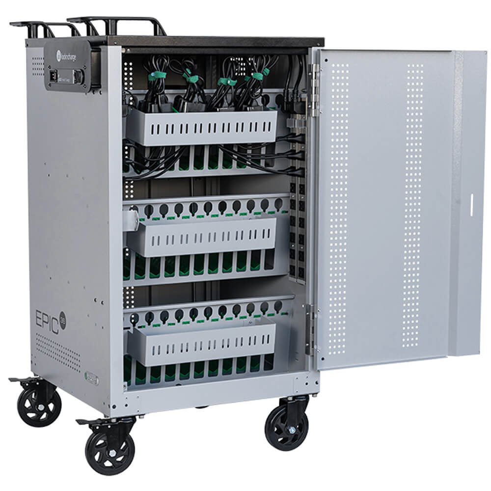 LockNCharge EPIC 36 Prewired 65W Charging and Storage Cart