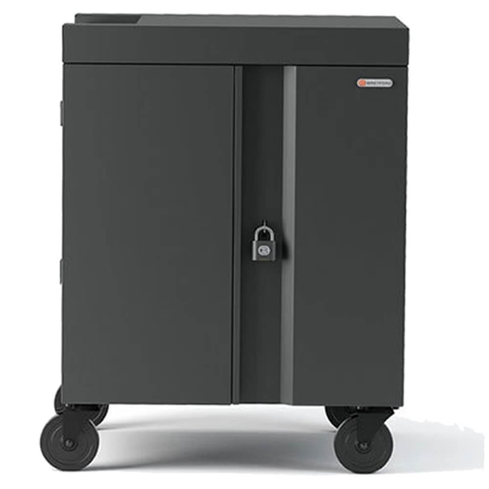 Bretford TVC16PAC Cube Charging Cart Charcoal