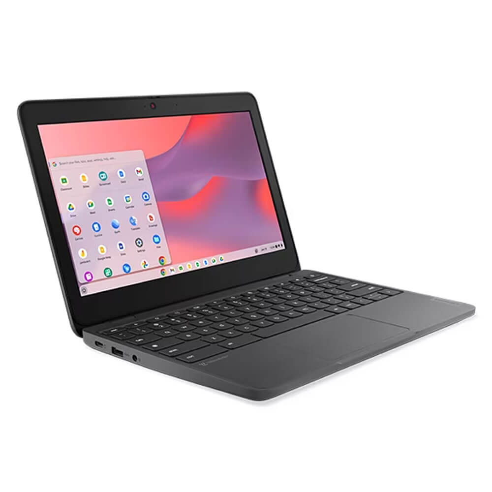 Lenovo 100e Chromebook Gen4 - 11.6" Display - MediaTek Kompanio 520 - 4GB RAM - 32GB Flash Memory - Gray - 82W00001US