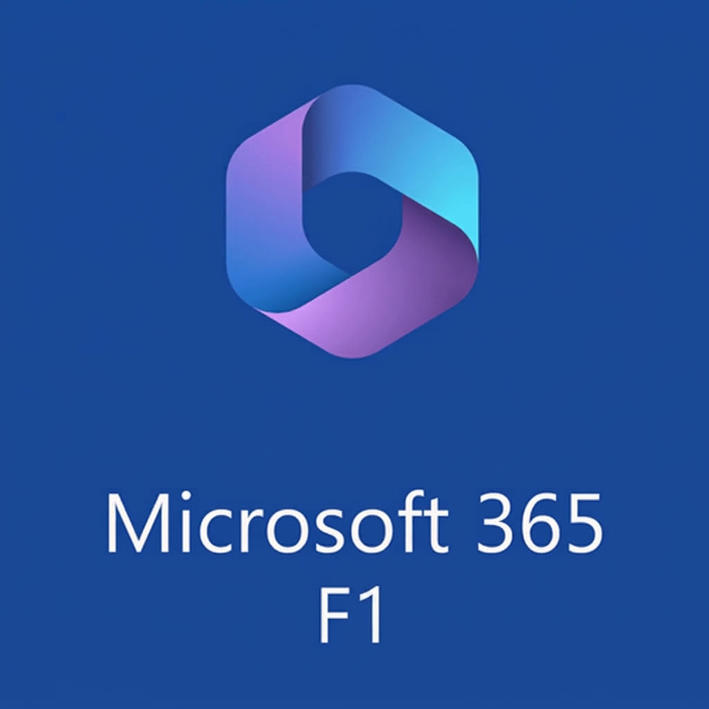 Microsoft 365 F1 without Teams Annual Subscription License