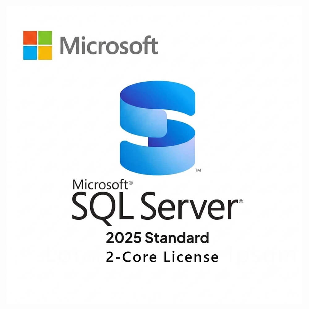 Microsoft SQL Server 2025 Standard 2-Core License