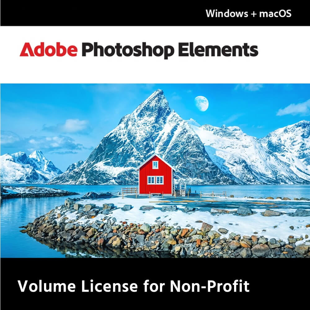 Adobe Photoshop Elements Enterprise Edition for Non-Profit