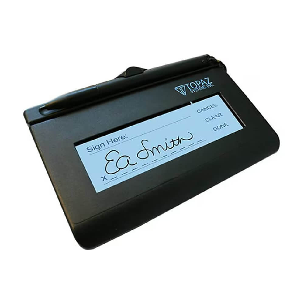 Topaz SignatureGem 1X5 Backlit LCD USB Signature Tablet T-LBK462-HSX-R
