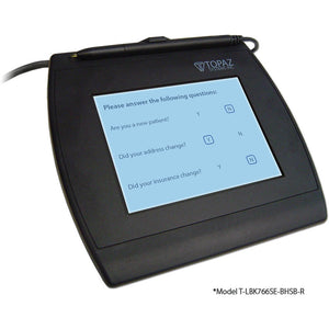 Topaz SignatureGem LCDUSB Serial Signature Tablet T-LBK766-BHSB-R