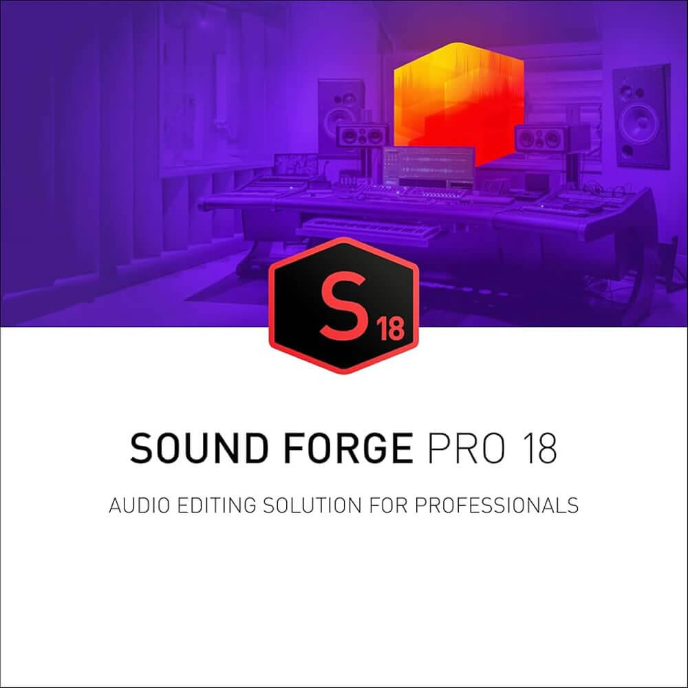 MAGIX Sound Forge Pro 18 (School License)