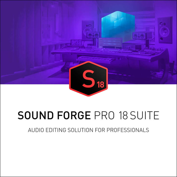 MAGIX Sound Forge Pro 18 Suite (School License)