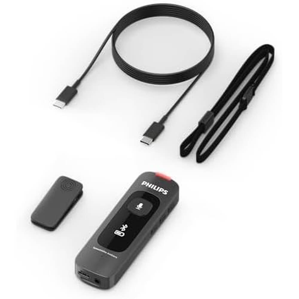 Philips SpeechMike Mobile Edition Ambient Wearable AI Assistant Voice Recorder PSM5020