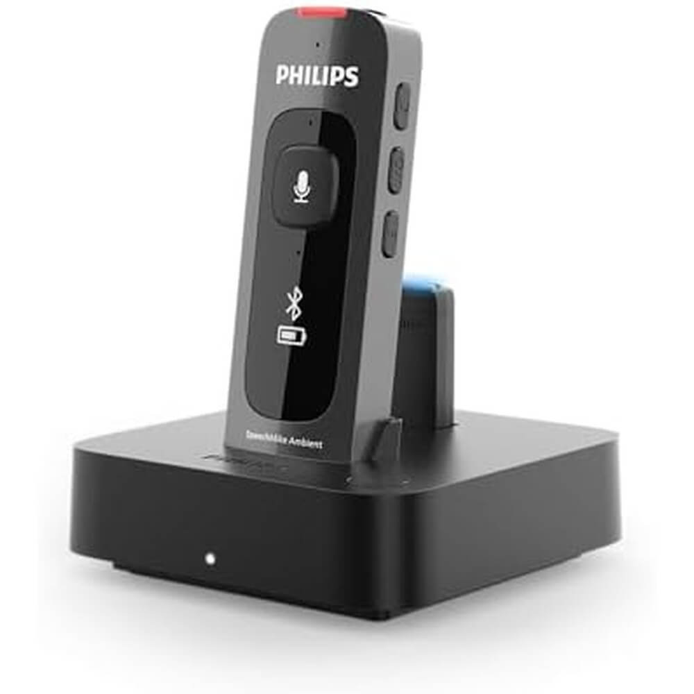 Philips SpeechMike Ambient Wearable AI Assistant Voice Recorder PSM5000