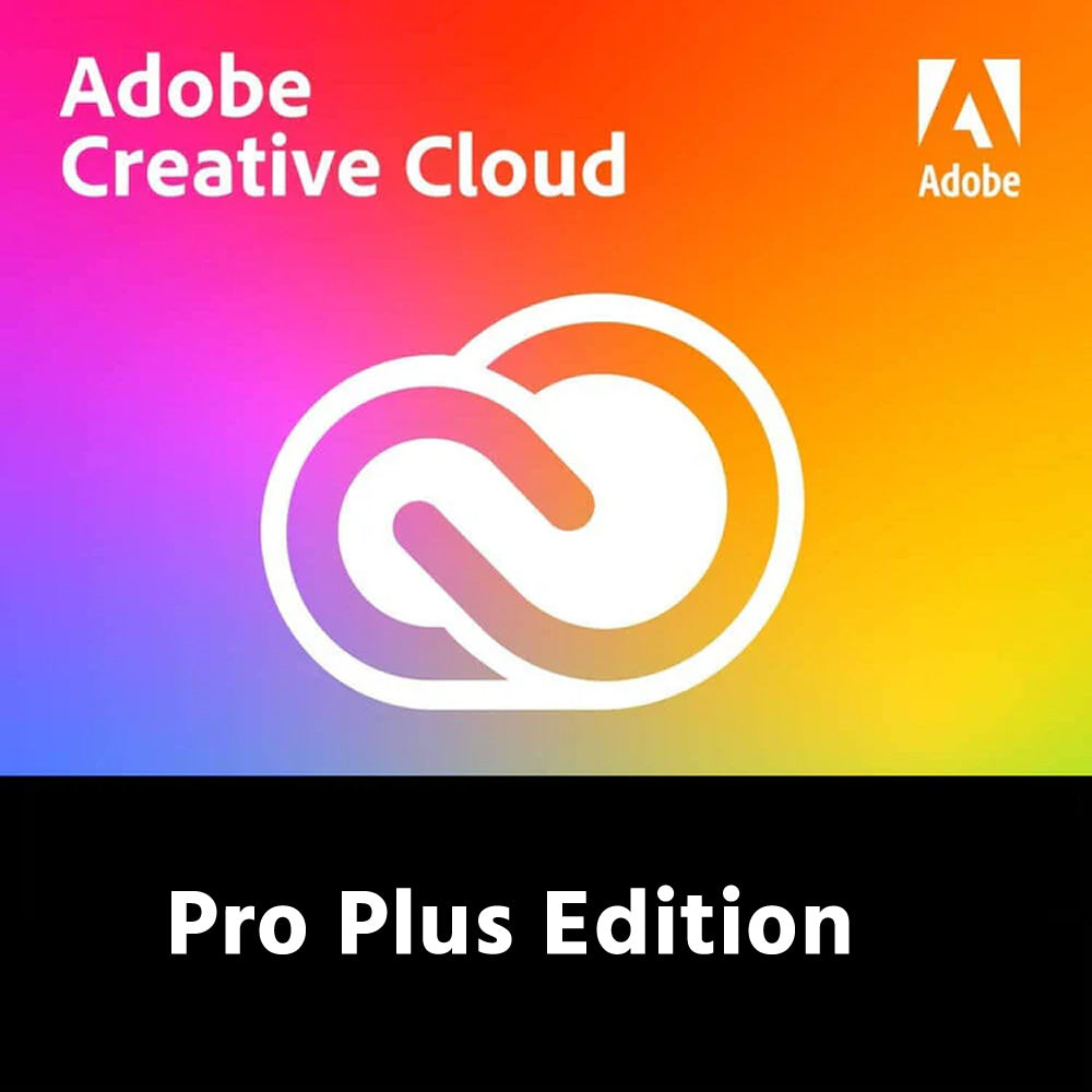 Adobe Creative Cloud All-Apps Pro Plus Named User License  for Business