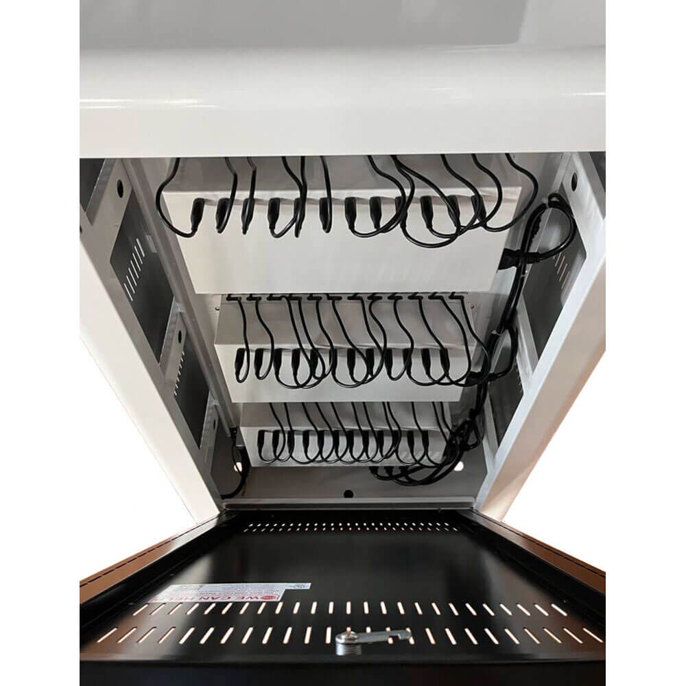 AnywhereCart AC-PLUS-T-H65 Series Prewired 36-Device Charging Cart
