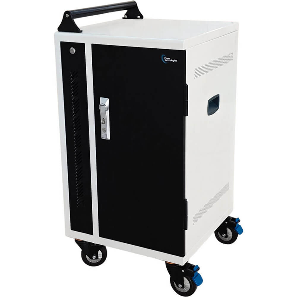 Power Technologies PT-VERT-15 Charging Cart CRT-VRT-B15L-D