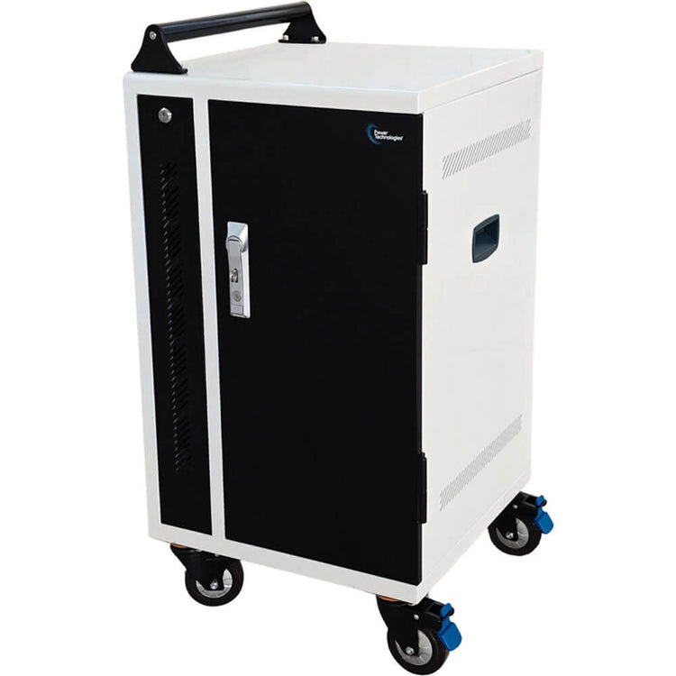 Power Technologies PT-VERT-15 Charging Cart CRT-VRT-B15L-D