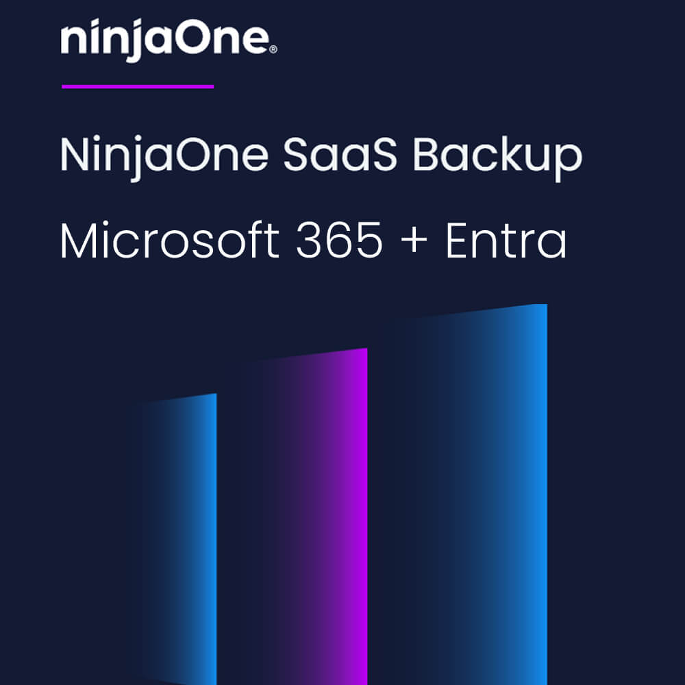 NinjaOne SAAS Backup for Microsoft 365 + Entra  1-Year Subscription License