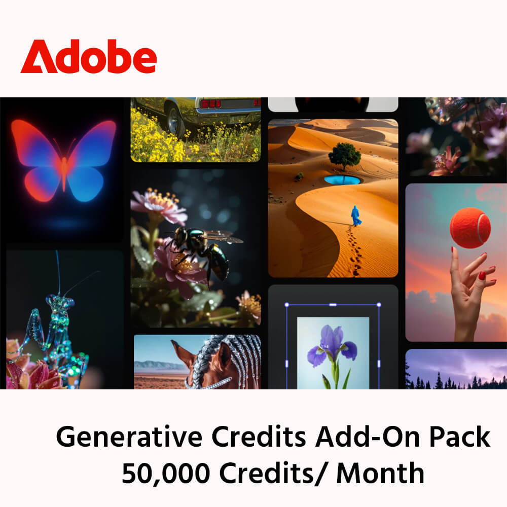 Adobe Firefly Generative Credits Add-On Pack for Business (50000 Credits)