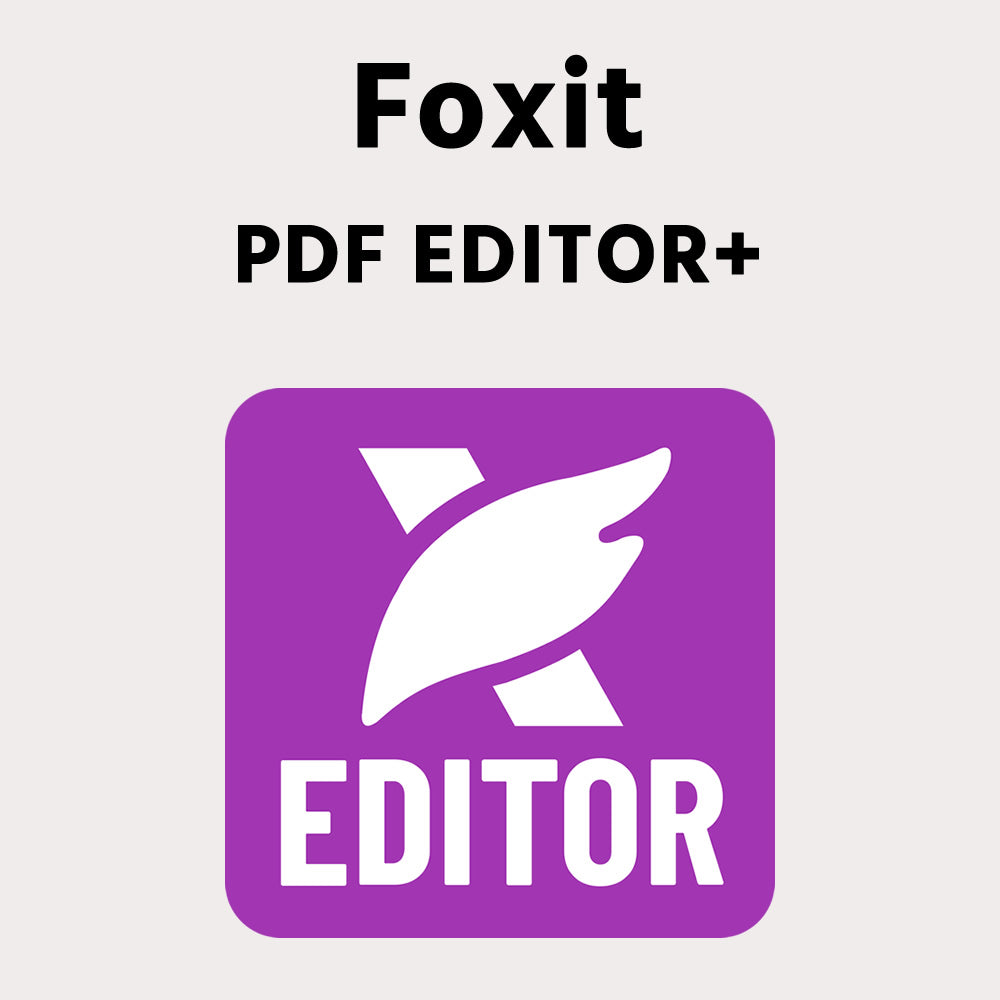 Foxit PDF Editor+ for Teams 1-Year Subscription License | Technology ...