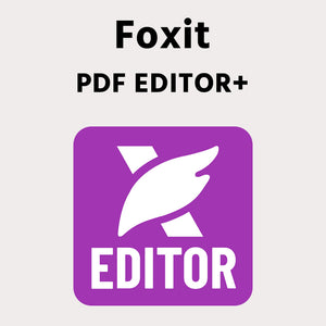Foxit PDF Editor+ for Teams 1-Year Subscription License