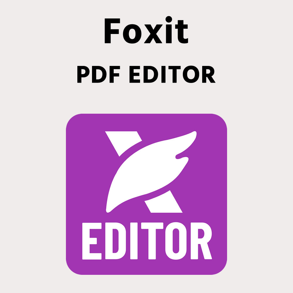 Foxit PDF Editor Perpetual License