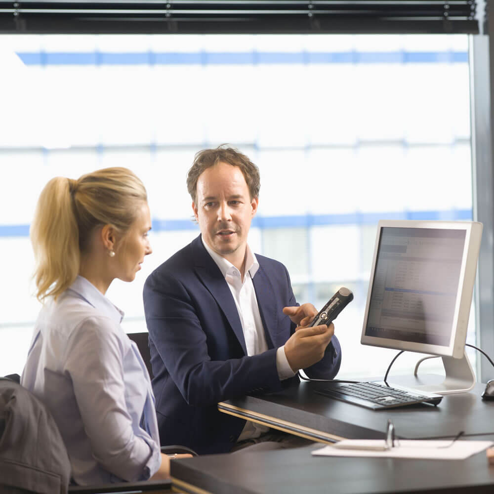 Olympus RecMic RM4015P Push Button USB Dictation Microphone