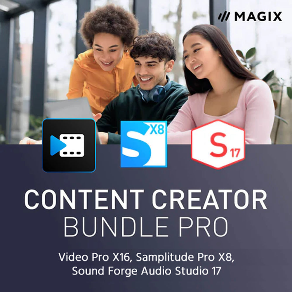 MAGIX Content Creator Pro Bundle Academic 1-Year Subscription License