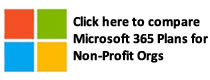 Compare Microsoft 365 for Non-Profit Plans