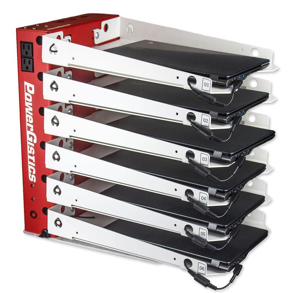Powergistics Desktop 6 Plus 1D06140 Charging Station