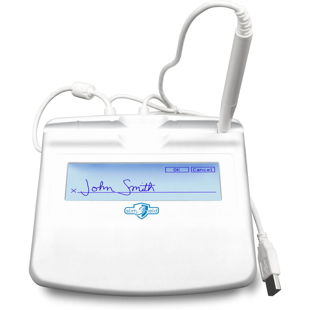 Scriptel ST1581 EasyScript SlimShield LCD Backlit Signature Capture Pad 6-Ft Cord