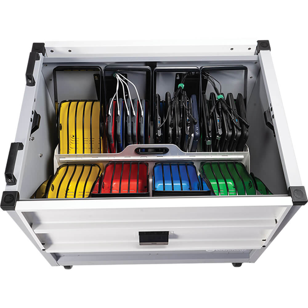 LockNCharge Joey 40 MKII Charging Cart with Baskets