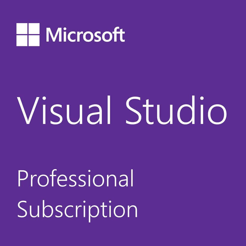 Microsoft Visual Studio Professional with MSDN Subscription and 3Years