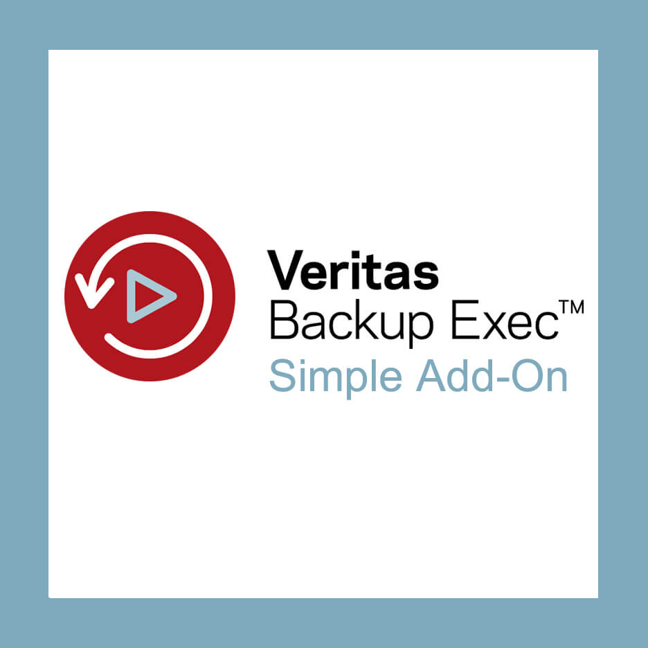 Backup Exec Simple Add-On Pack 1-Instance License 1-Year Subscription