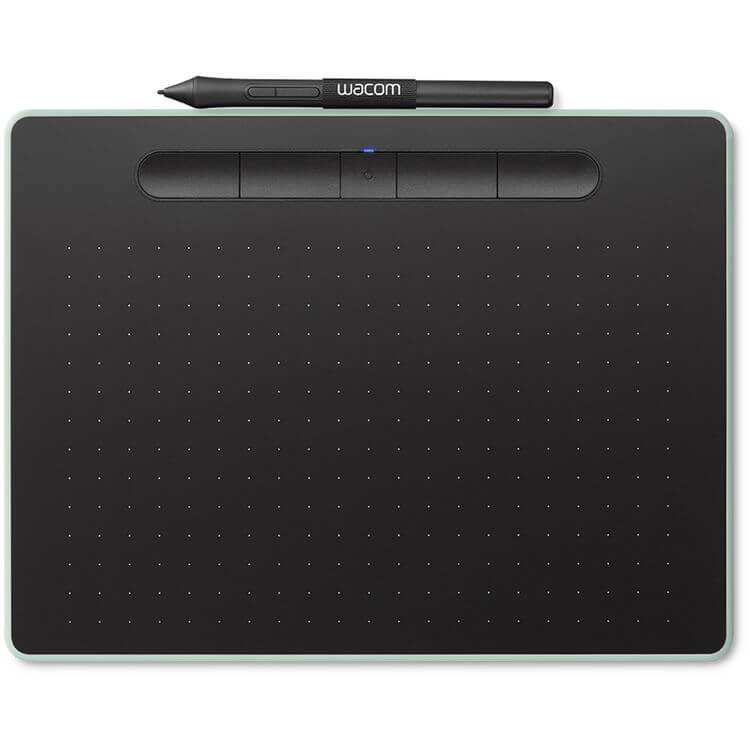 Wacom Intuos Creative Pen Tablet Medium Pistachio Green Bluetooth CTL6100WLE0