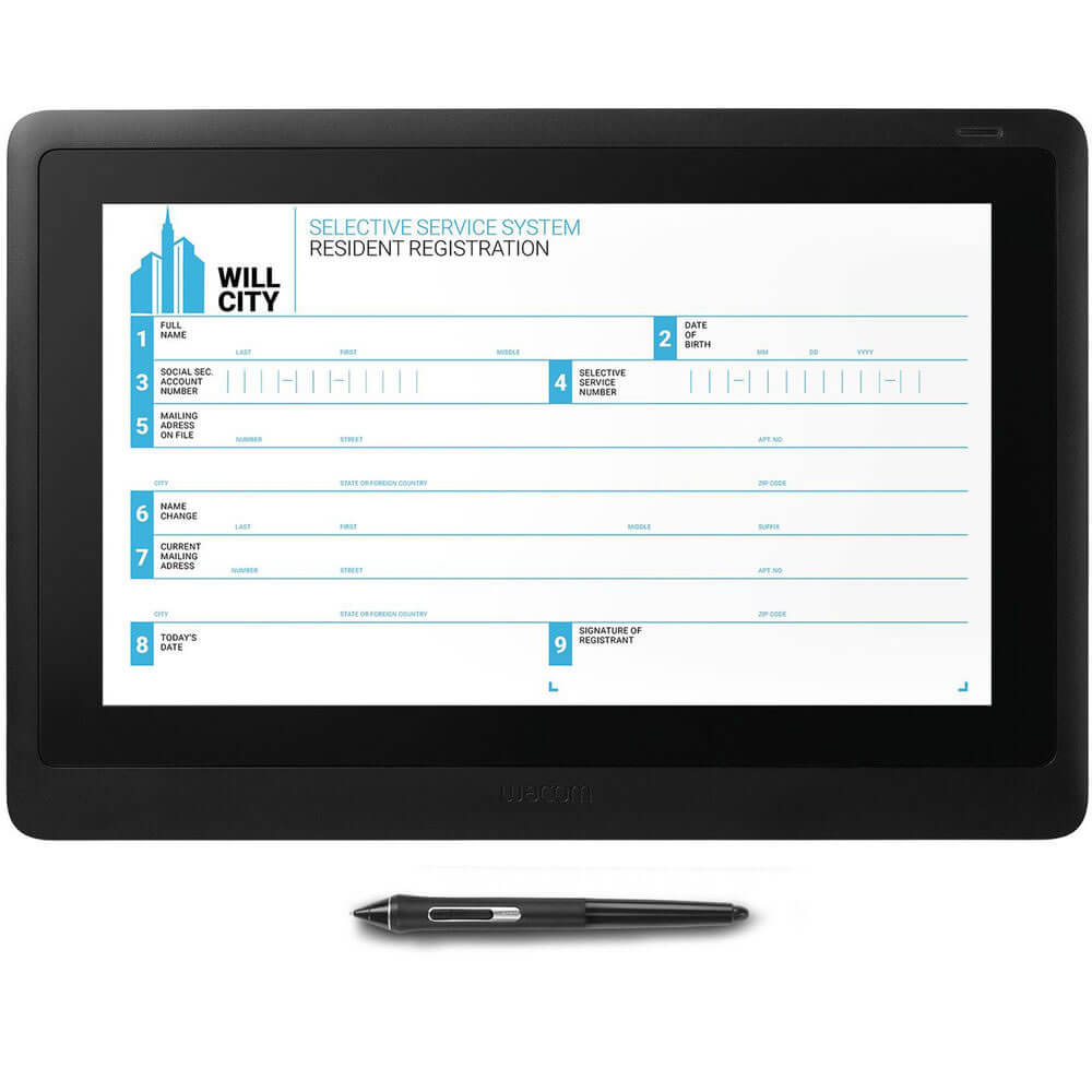 Wacom DTK1660E 15.6-Inch Signature Pen Display DTK1660EK0A