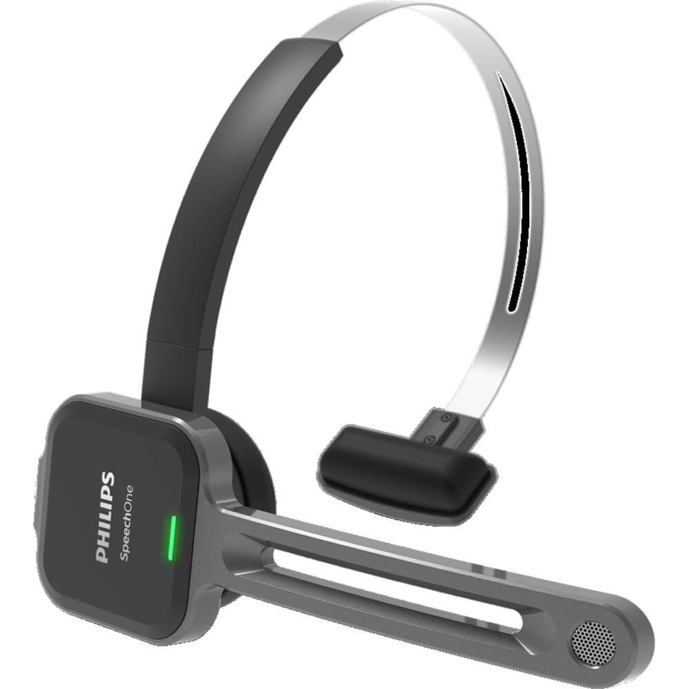 Philips SpeechOne Wireless Dictation Headset PSM6300