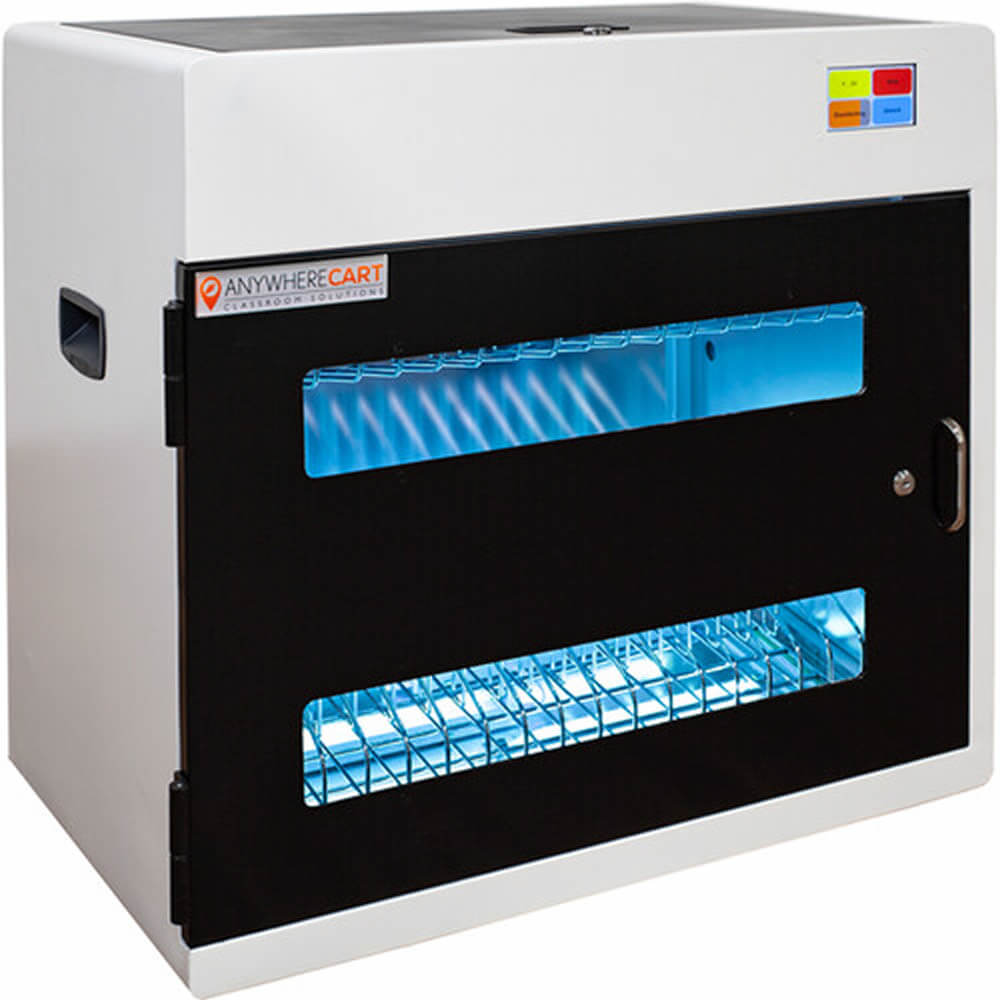 Anywhere Cart AC-CNC-18 18-Bay Clean & Charge UV-C Sanitizing Cabinet