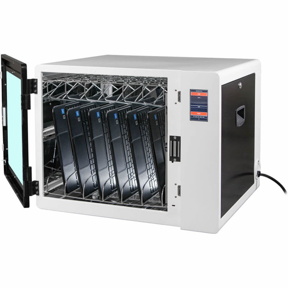 Anywhere Cart AC-CLEAN 12-Bay UV-C Sanitizing Cabinet