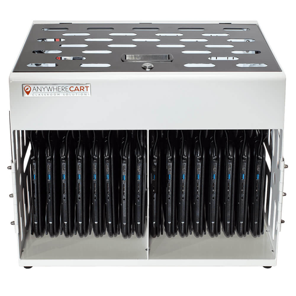 Anywhere Cart AC-COMP-16 16-Bay Charging Cabinet for Laptops & Tablets