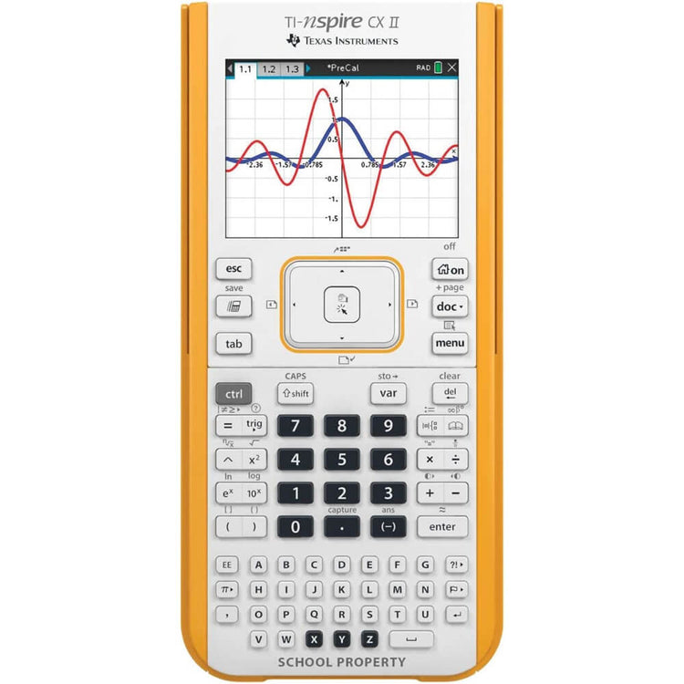 Texas Instruments Deep Learning Texas Instruments Nspire CXII CAS Graphing Calculator Remote Learning ...