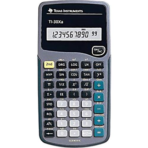Texas Instruments TI-30Xa Scientific Calculator 