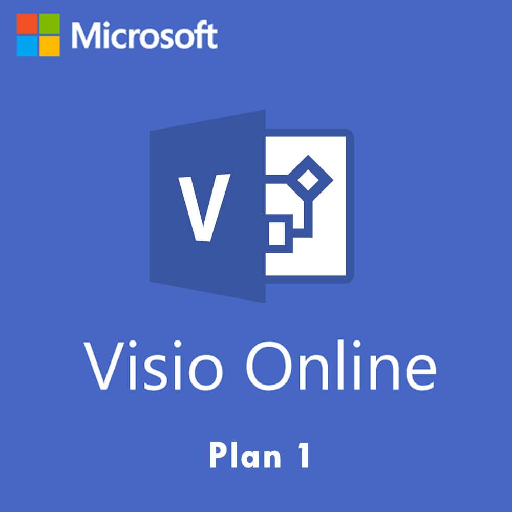 Microsoft Visio Online Plan 1 (Nonprofit) Annual Subscription License