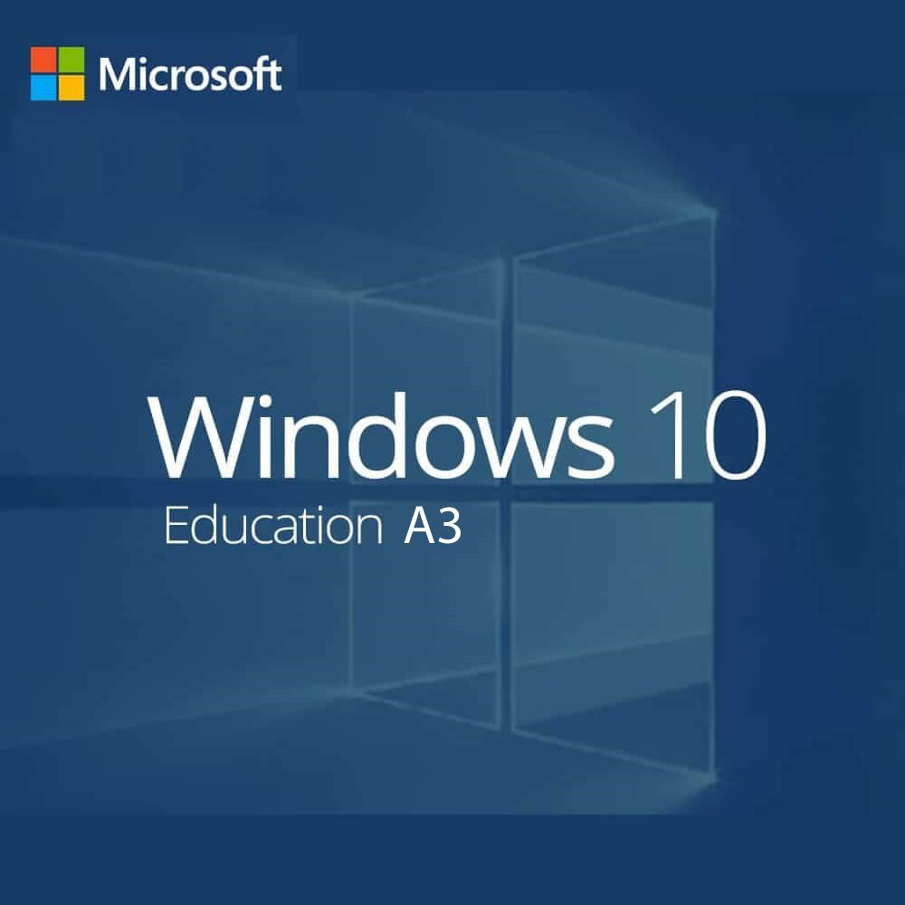 Microsoft Windows 10 Education A3 for Faculty Annual Subscription (School License)