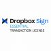 Dropbox Sign Essential Transaction License (School License)