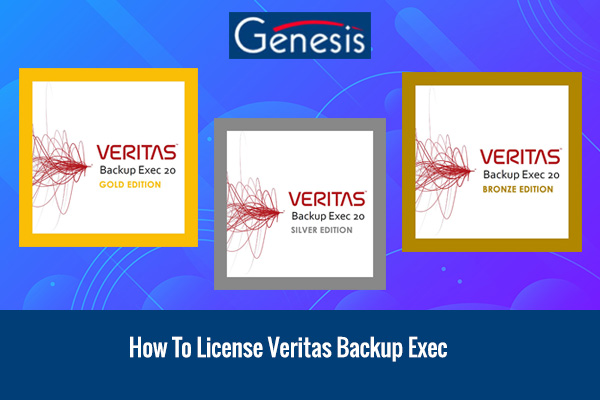 How to License Veritas Backup Exec