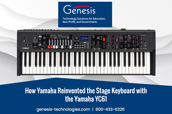 How Yamaha Reinvented the Stage Keyboard with the Yamaha YC61