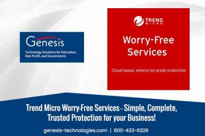 Trend Micro Worry-Free Services – Simple, Complete, Trusted Protection for your Business!